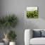  «Broom Croft» par Allan Friedlander, art mural sur toile, 18 po x 18 po