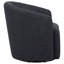 Fauteuil d'appoint pivotant en tissu Mossbrook anthracite-2092334391