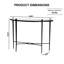 Console en marbre Marilla