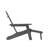 Collis All-Weather HDPE Indoor/Outdoor Adirondack Chair with Cup Holder and Pull Out Ottoman-88681468