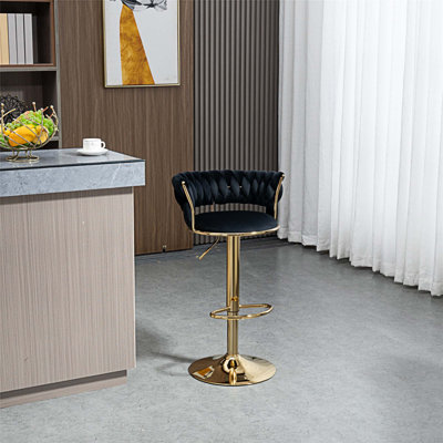 Tabouret pivotant à hauteur réglable Niambi