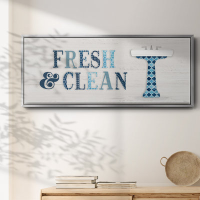 Fresh and Clean - toile encadrée