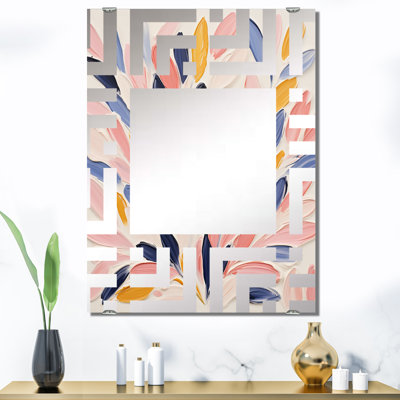 Miroir mural Clayborne - Corail MIR133193