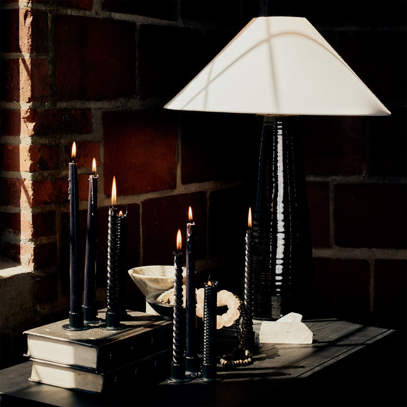LA Modern Table Lamp, Black