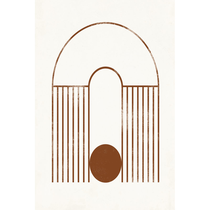 Arches And Orbs I by Victoria Barnes - Wrapped Canvas Print, 91cm H x 61cm W