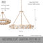 Luminaire suspendu 10 lumières