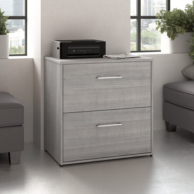 Bush Business Furniture Hustle 2 Drawer Lateral File Cabinet With Lock - Assembled