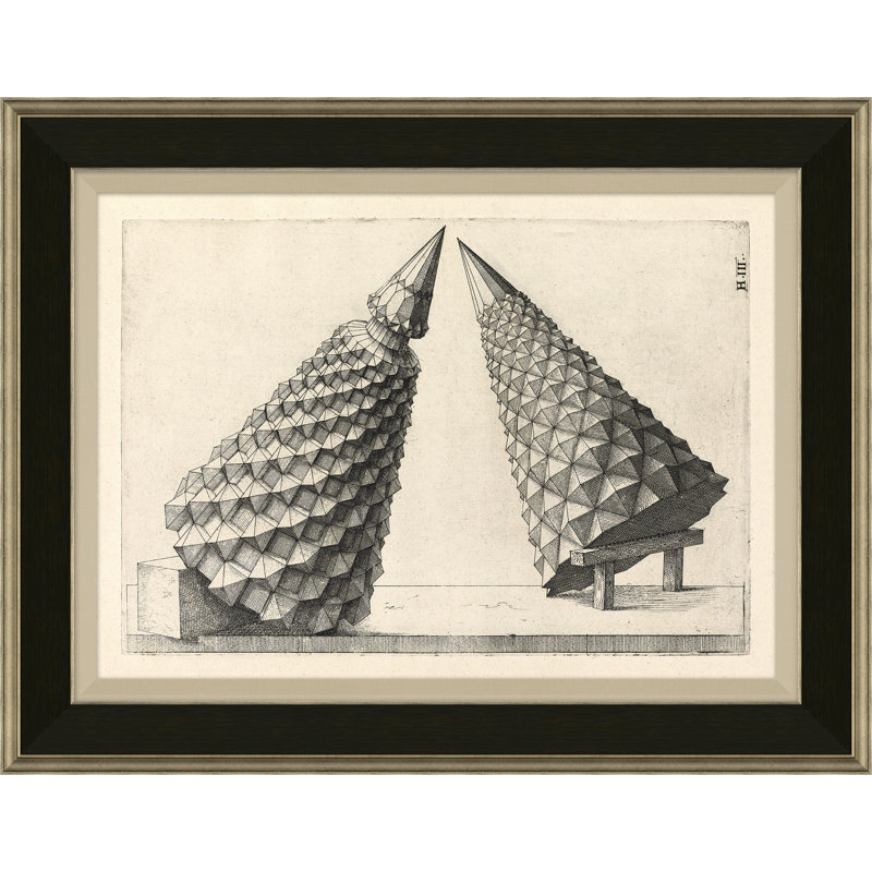 Illustration Of Sculpture II Print by David Phoenix