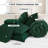 Andency Queen Comforter Set 7 Piece Dark Emerald Green - Bed in a Bag Queen Boho Lightweight Fluffy Tufted Bedding Sets with Comforter, Sheets, Pillowcases & Shams-124621819-124621811