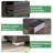  Farmhouse 2 Piece Full Bedroom Set, Platform Bed And 6 Drawer Dresser, Gray-594345211-594345209