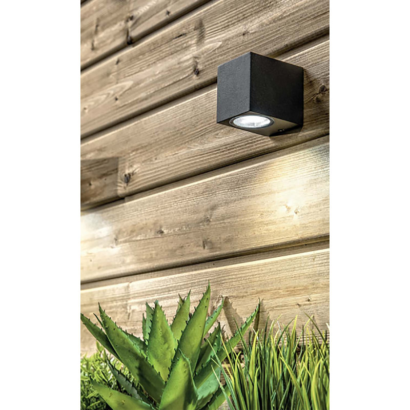 Oluwasegun Black Outdoor Flush Mount