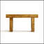 Console de 63 po de long, table d'entrée de ferme avec rangement, grain de bois naturel, table de canapé rectangulaire pour le salon et le vestibule