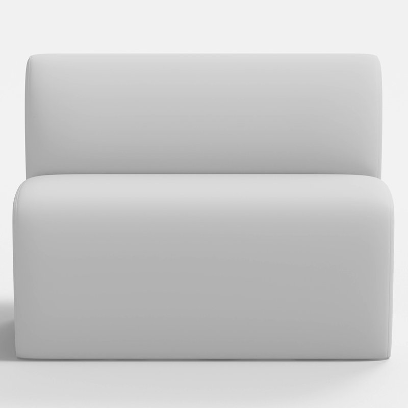Banquette Sophia, Lin zinc décontracté