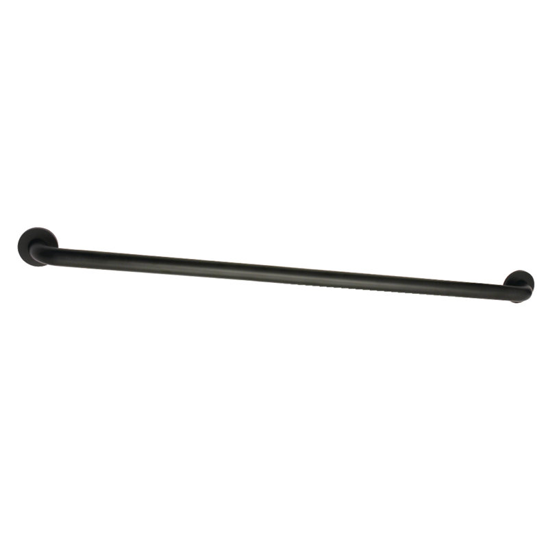Barre d'appui de 1-1 / 4 po Kingston Brass Meridian, H 2,81 po x L 38,81 po, Noir mat
