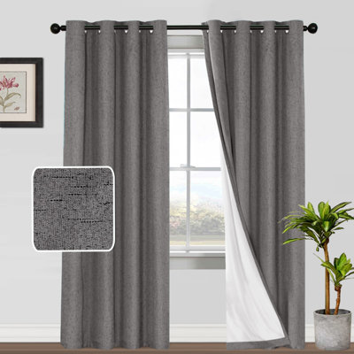 Dawain 100% Blackout Thermal Curtain Panels