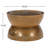 Ageliki Drum Iron Coffee Table with Lipped Tray Top-1536098645