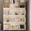 Organisateur de garde-robe portable pour vêtements, 17 portes magnétiques, 17 cubes et 1 tringle, armoire de rangement pour garde-robe