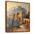 Brown Floater Framed Canvas