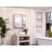 Omeed Mirrored Aluminum Medicine Cabinet with 2 Shelves -175806154-182858907