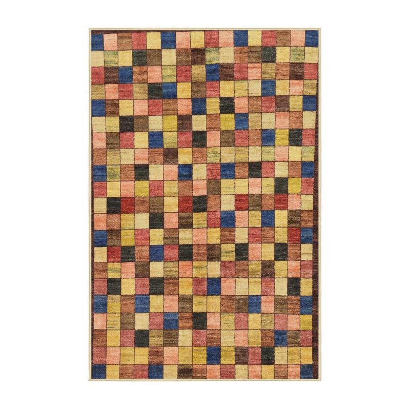 Tapis abstrait moderne 281, Rectangle de 2 pi x 3 pi