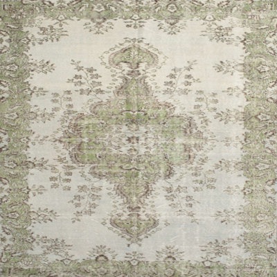 Tapis bleu ciel/beige traditionnel 777