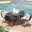 Bigby 4 - Person Round Outdoor Dining Set
