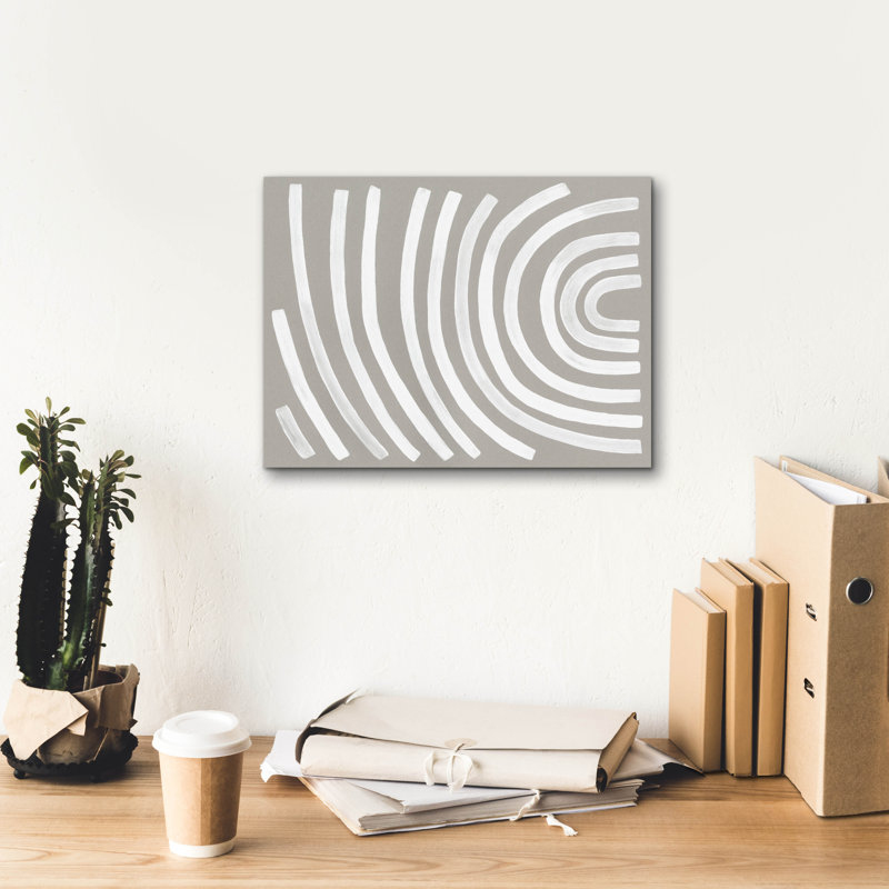  «Broken Rainbow 1» par Emma Caroline, art mural sur toile, 16 po x 12 po