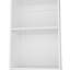 Bibliothèque blanche à 5 tablettes - Solution de rangement élégante et élégante-120653806-120653805