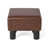 Dark Brown Faux Leather