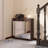 Mirror Shoe Cabinet With 2 Tier Drawers, Mirror Shoe Rack With 1 Drawer Storage, Mirror Shoe Organizer With 2 Layers In A Drawer For Entrance, Entryway, Bedroom,Brown Finish