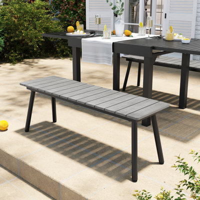 Gulpacha Aluminum Picnic Bench by George Oliver