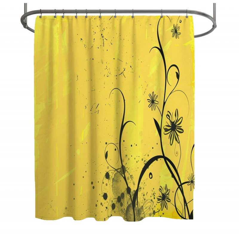 Annotto Shower Curtain, 73" H x 70" W