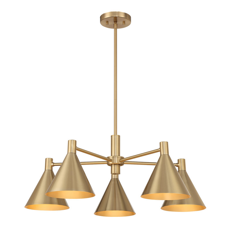 Moderne 5-Light Chandelier