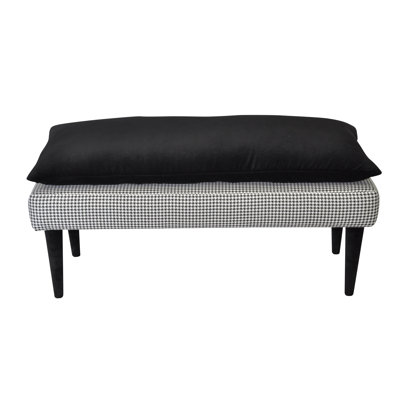Pastel Polyester Blend and Polypropylene / Olefin Upholstered Bench