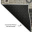Tapis lavable à la machine de qualité supérieure Millbrook AMF1964-1264462092