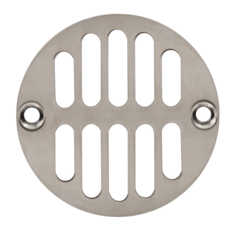 3.5'' W Grid, Satin Nickel