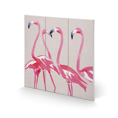 Elegant Flamingos 1 Piece Painting Set