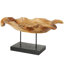 Sculpture marbrée en bois de teck Margarette