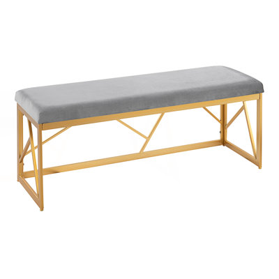 Banc en métal Glam