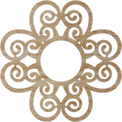 Cohen Wood Fretwork Pierced Ceiling Medallion