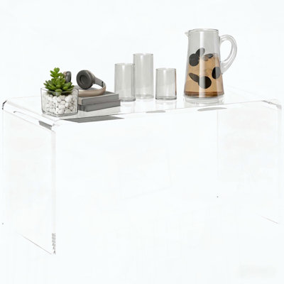 Acrylic Waterfall Coffee Table