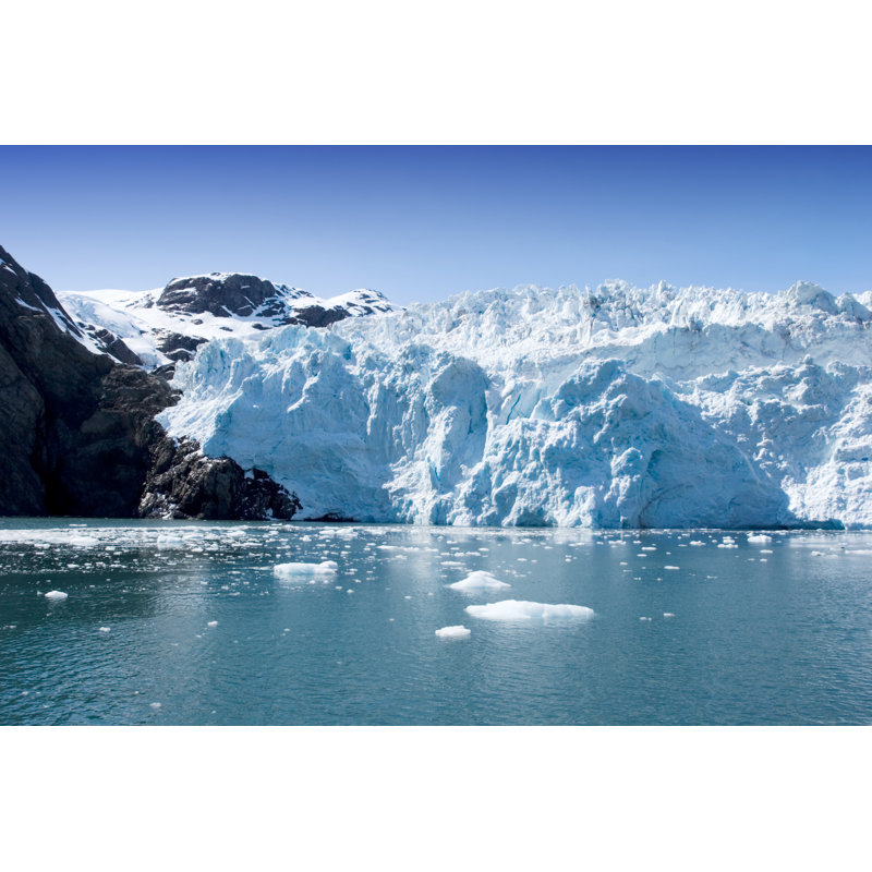 Hubbard Glacier In Alaska by MaxFX - Wrapped Canvas Print, 30cm H x 46cm W x 3.8cm D