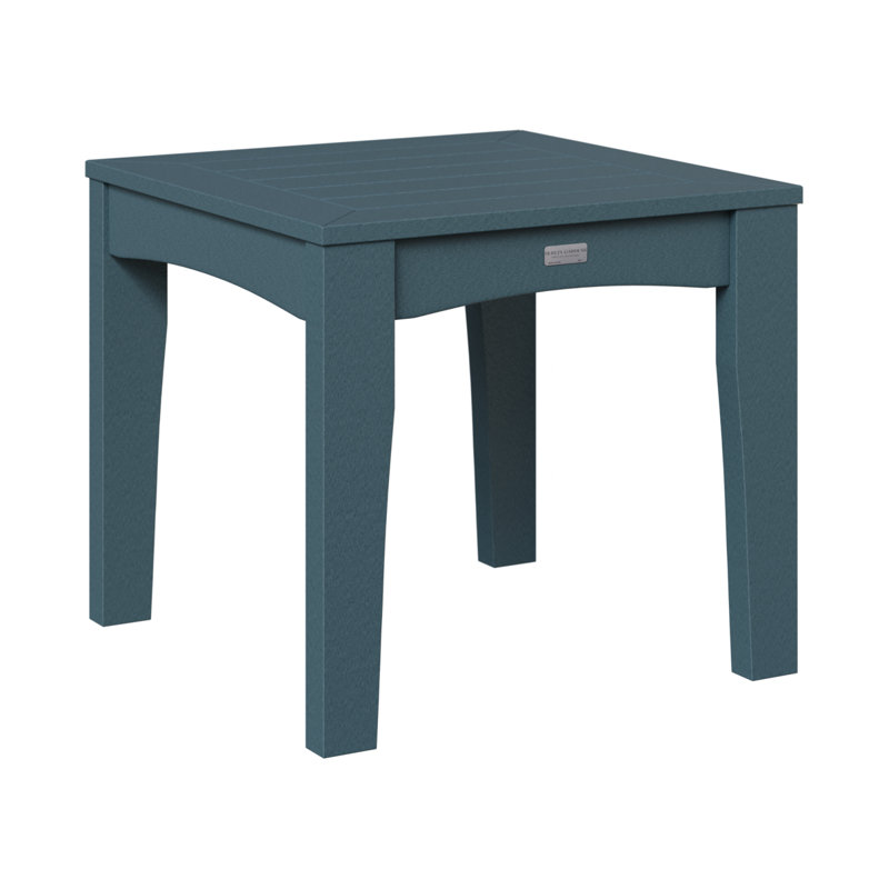 Berlin Gardens Classic Terrace End Table, Slate