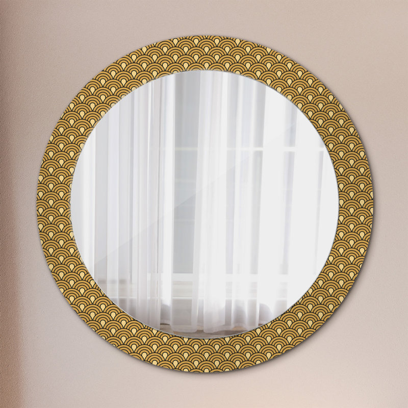 Huldar Glass Flat Wall Mirror