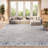 Asucena Light Gray/Blue Area Rug-1361077515