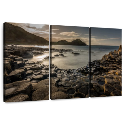 Aime Giant's Causeway At Sunset