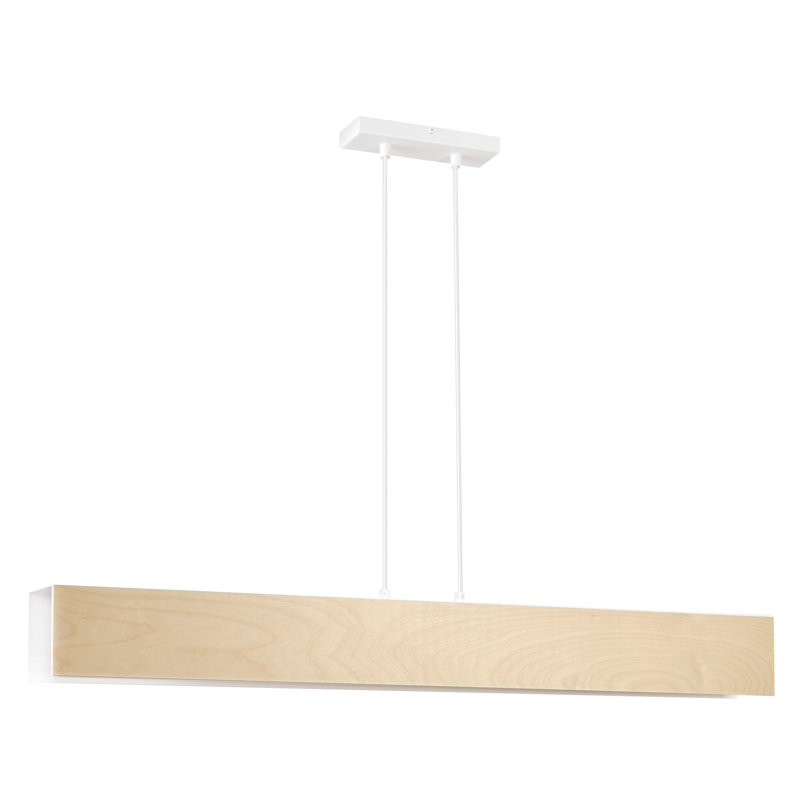 Ludivine 4 - Light Kitchen Island Pendant, White/Gold