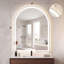 Miroir de salle de bain mural à DEL-798940401
