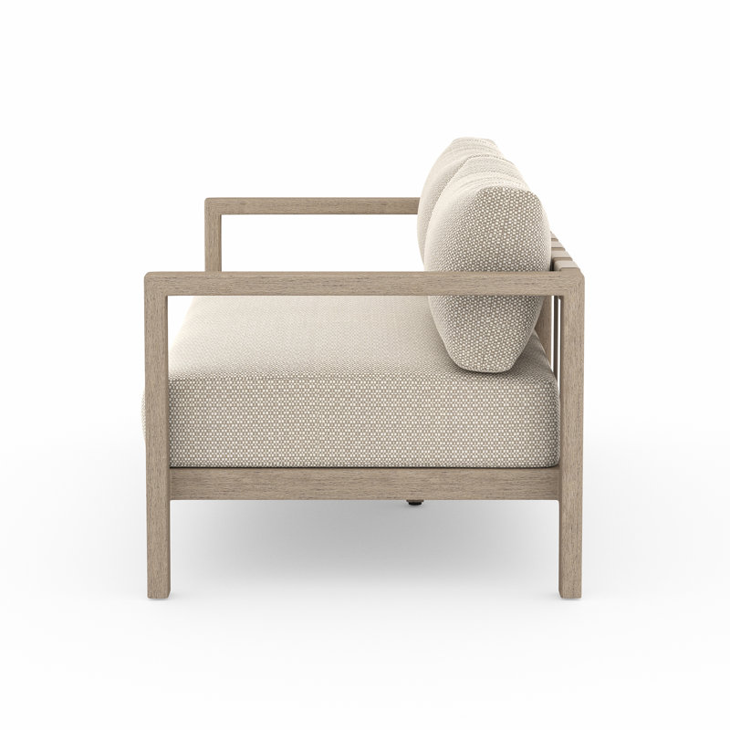 Sonoma Outdoor 2 - Seat Loveseat, Washed Brown, Faye Sand