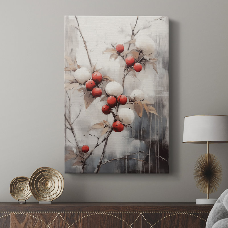 Art des Fêtes de Noël - Série 2-CCDVIV - Cavas de galerie sur mesure, H 48 po x l 32 po